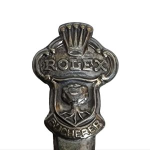 Vintage Rolex silver plated souvenir spoon